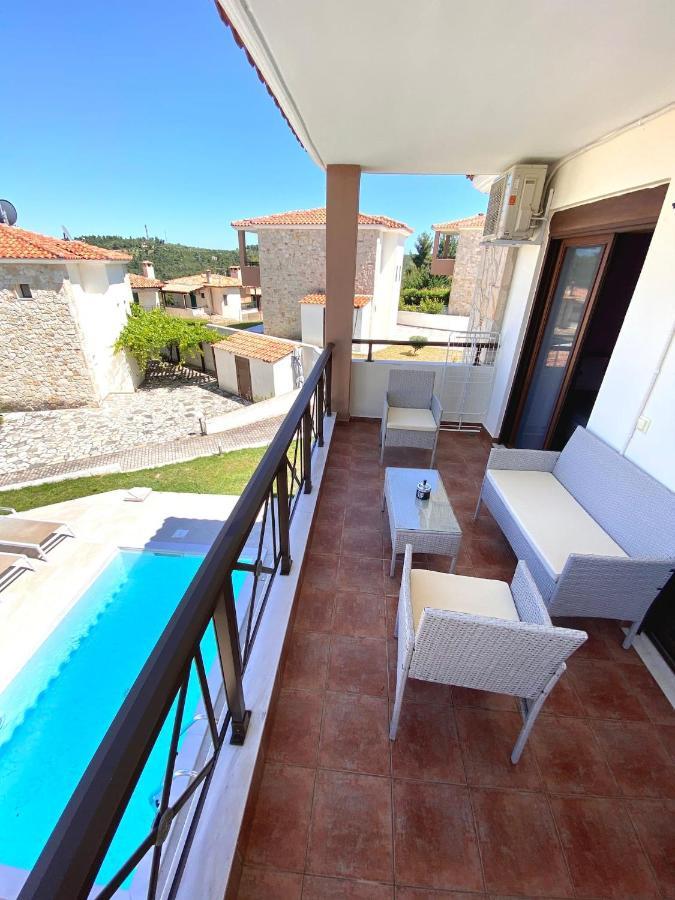 Villa Earthy Boutique Luxurious House -Marble Luxury House Paliouri Exterior foto