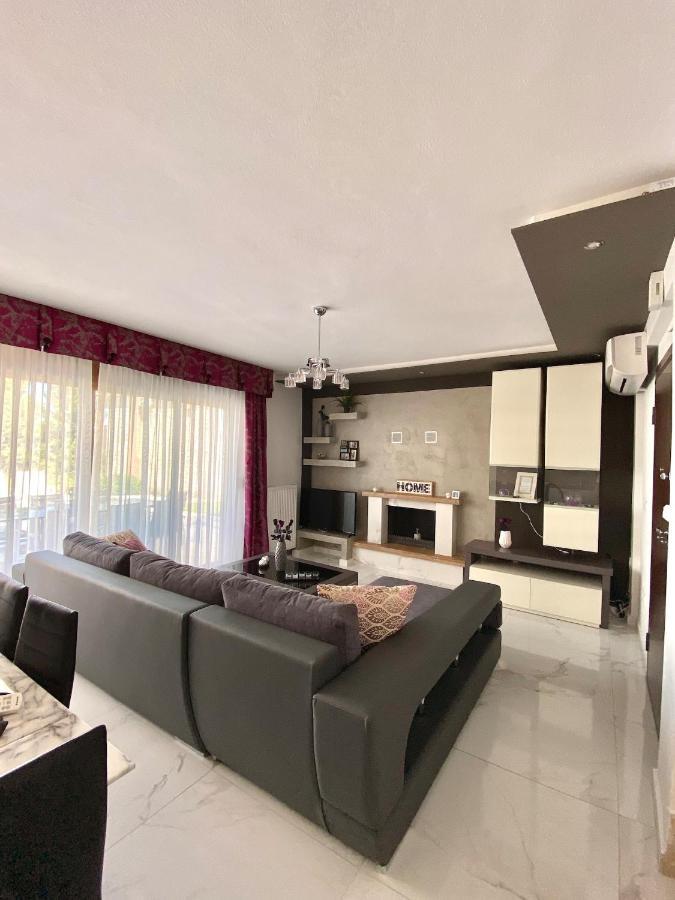 Villa Earthy Boutique Luxurious House -Marble Luxury House Paliouri Exterior foto