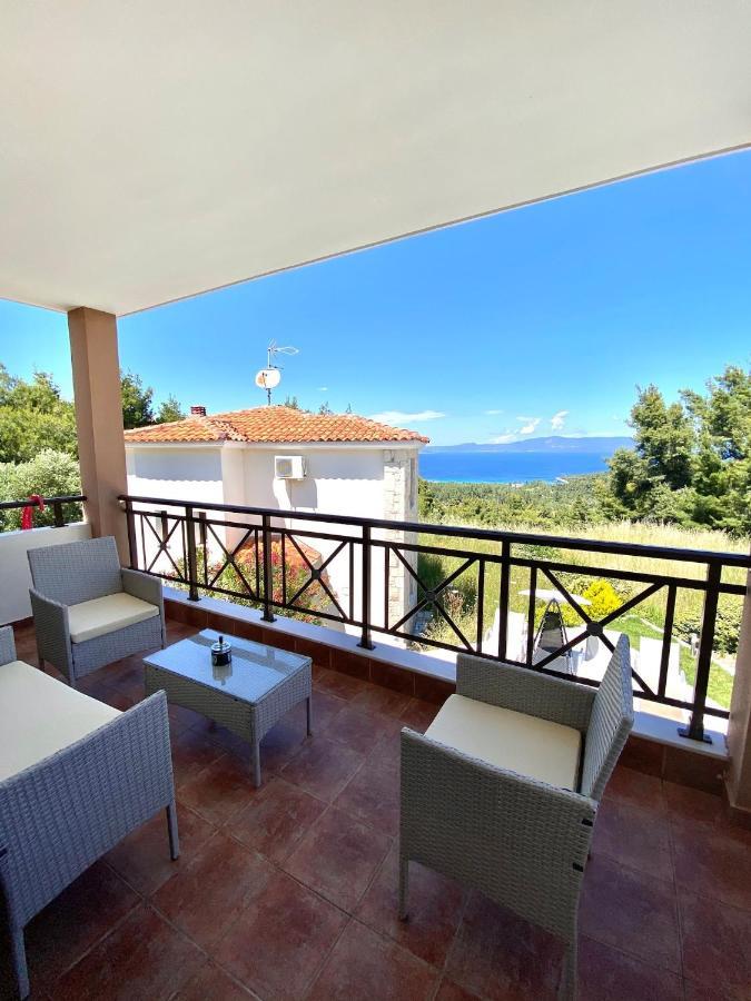Villa Earthy Boutique Luxurious House -Marble Luxury House Paliouri Exterior foto