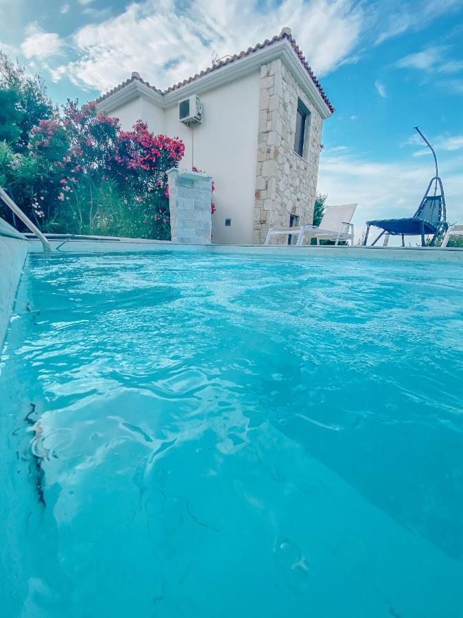 Villa Earthy Boutique Luxurious House -Marble Luxury House Paliouri Exterior foto