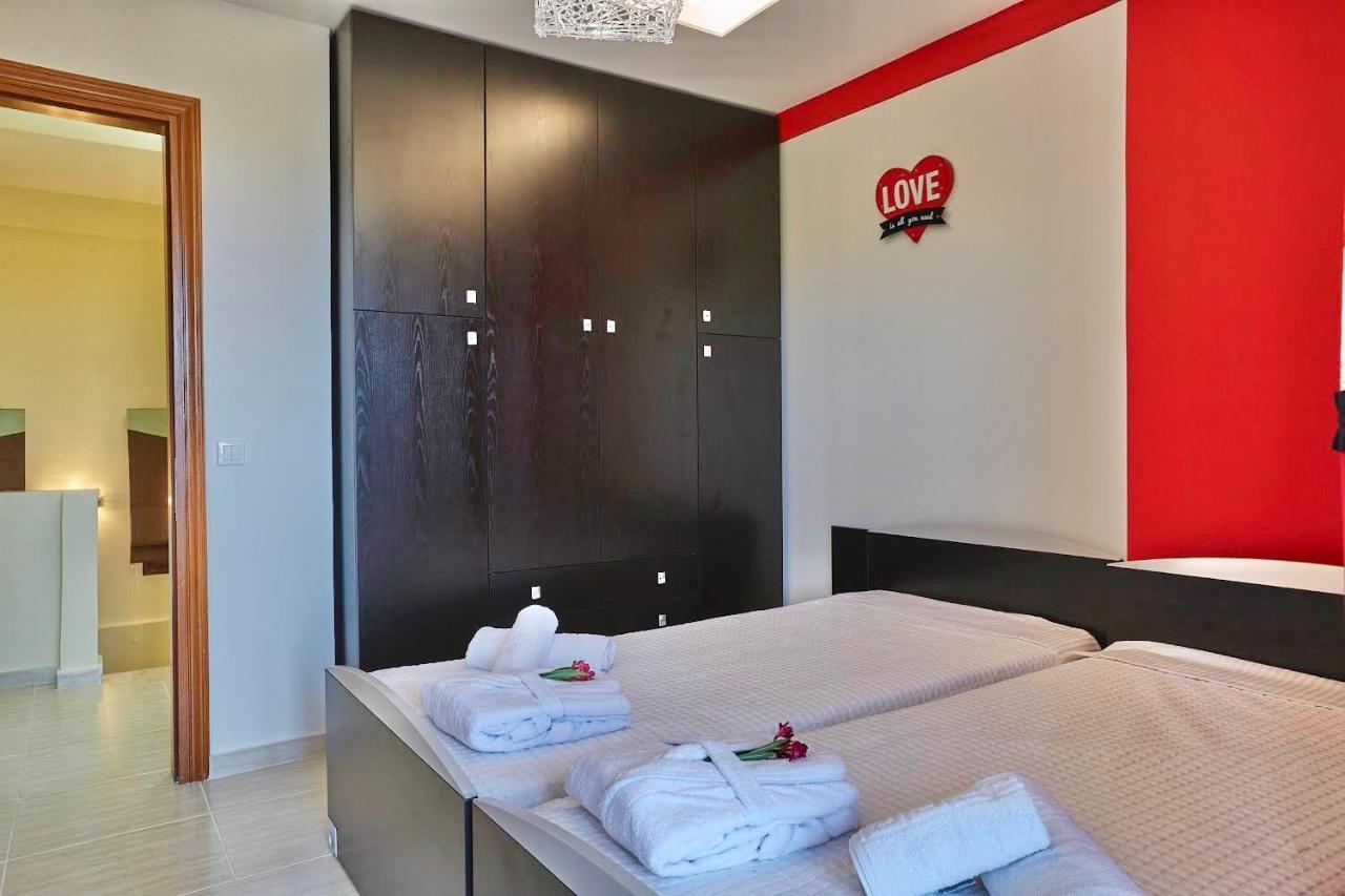 Villa Earthy Boutique Luxurious House -Marble Luxury House Paliouri Exterior foto